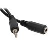 kenable COILED 3.5mm Stereo Jack to Socket Headphone Extension Cable Lead 4m [4 metres]