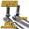 Improved Adjustable LH/RH Drag Link Kit w/Caps 770317 770318 Murray, Yard King