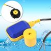 Float Switch, Polypropylene Float Switch, Bilge Float Switch 4.13 X 3.15 X 1.77in Float Switch with 5M / 16.4ft Sewage Cable for Households Factories Mines