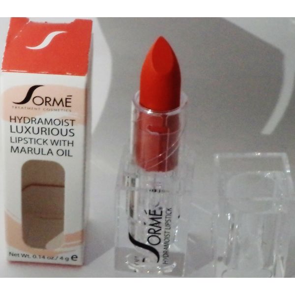 SORME HYDRAMOIST LUXURIOUS LIPSTICK WITH MARULA OIL ABLAZE #264 New In Box