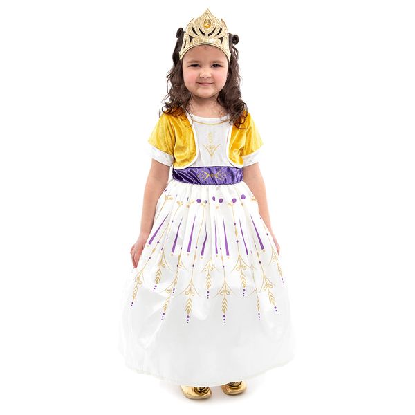 Little Adventures Alpine Harvest Princess Dress Up Costume (Medium (Age 3-5)) - Machine Washable Child Pretend Play and Party Dress with No Glitter