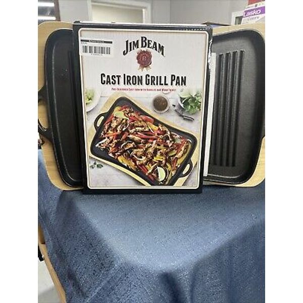 Jim Beam Cast Iron Grill Pan