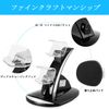 Megadream PS4 Controller Charging Stand, PS4 / PS4 Pro / PS4 Slim Controller Charger, USB Fast Charging, LED Indicator Light Included, Charge 2 Devices Simultaneously