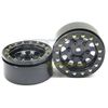 SSD RC 1.55 Steel D Hole Beadlock Wheels (Black) (2)