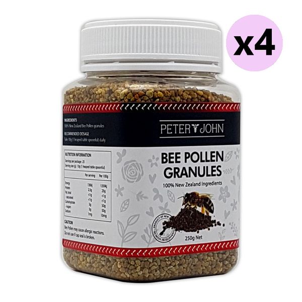 Peter & John New Zealand Bee Pollen 250g 4pcs