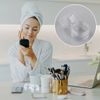 25 Pcs Empty Plastic Cosmetic Jars, 5ml Sample Pots Bottles with Clear Lids