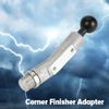 ASGARD Angle Head Adapter - PRO GRADE Metal Drywall Taping Adapter