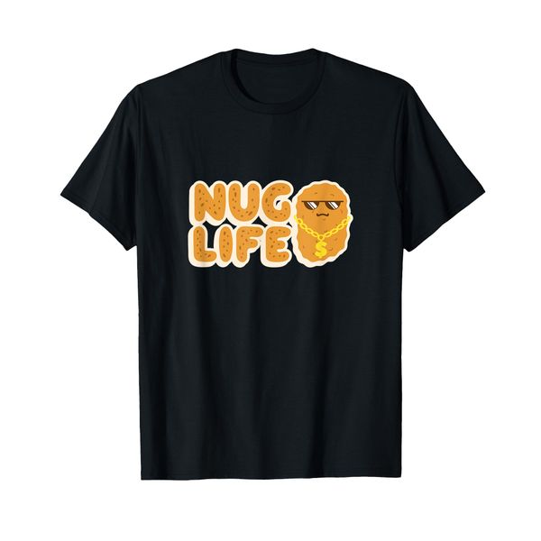 Nug Life Kawaii Chicken Nugget Character Hilarious T-Shirt