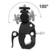 Camera Super Clamp Quick Release Pipe Bar Clamp Bike Clamp w/ 1/4" Tripod Head