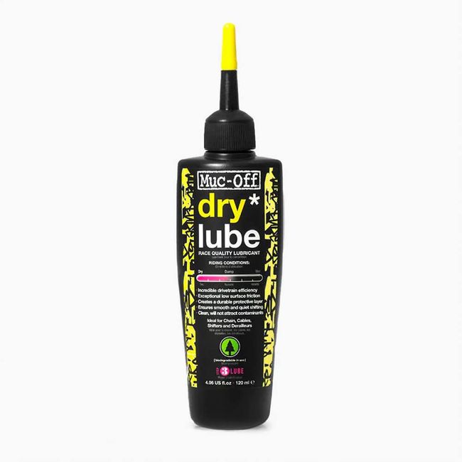 Muc-Off Bicycle Chain Lube Dry Lube 4.2 fl oz (120 ml) Black