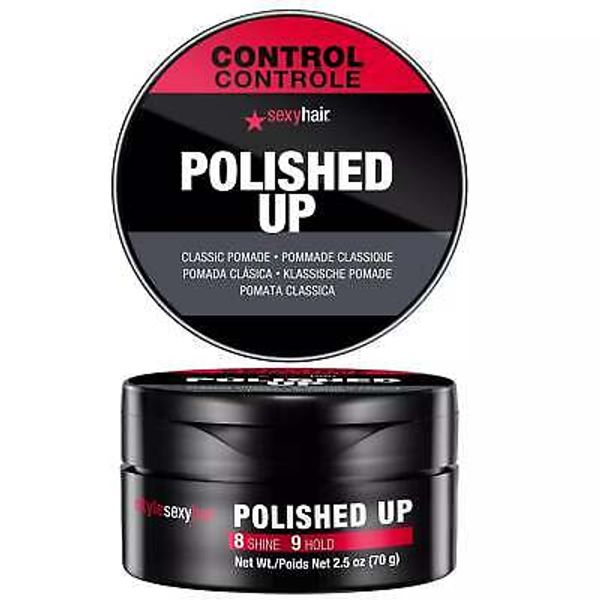 2 Pack SexyHair Control Polished Up Classic Pomade 2.5 oz