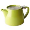 Forlife DSTMPLIM Teapot, Ceramic, Lime