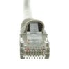 Cat5e Gray Ethernet Patch Cable, Snagless/Molded Boot, 25 foot