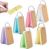 Word Book 300 Cards Good Toughness Solid Thickness Flat Surface Multi-Purpose Compact Convenient Ring Buckle Blank Cards (Color)