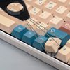 205G0 Switch Lubrication Kit with Switch Puller Switch Clamp 2 in 1 Switch Opener for Cherry Mx Gateron Switch Mechanical Keyboard