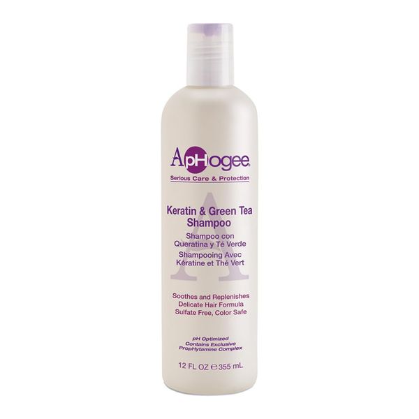 ApHogee Keratin & Green Tea Shampoo, 340 ml