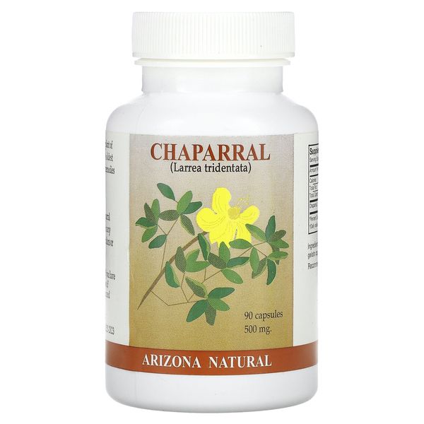 Chaparral, 90 Capsules (250 mg per Capsule)