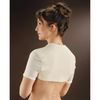 con-ta Angora Fine Knit Shoulder Warmer, Natural, M