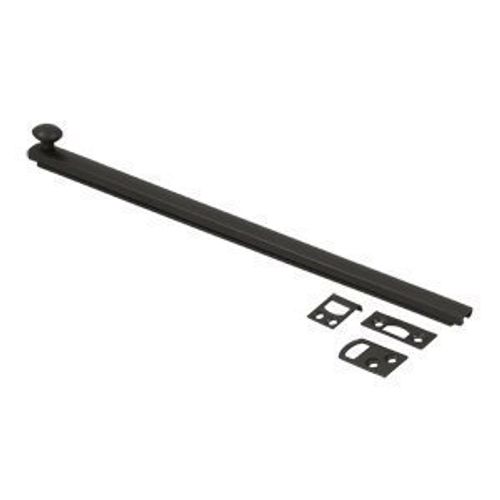 Deltana 12SBCS10B Hd Concealed Screw Solid Brass 12-Inch Surface Bolt by Deltana