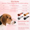 Adjustable Anti Bark Muzzle for Small Dogs - Breathable Mesh Soft Muzzle for Chihuahua (Red, XS)