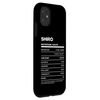 iPhone 11 Shiro Nutrition Facts: Funny Name Smartphone Case