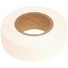 Biodegradable Flagging Tape, 1 Inch Wide x 100 Foot Roll (White)