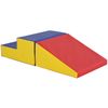 2 Piece Climb and Crawl Activity Playset Soft Safe Foam for Toddler Learning Toy