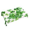 Walmsco Tablecloth Green Clover Luck Decor For Dining Room Kitchen Rectangular Table Cover 132 * 178cm
