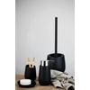 Wenko Soap Dish, Ceramic, Black, 11, 5 x 3 x 11, 5 cm