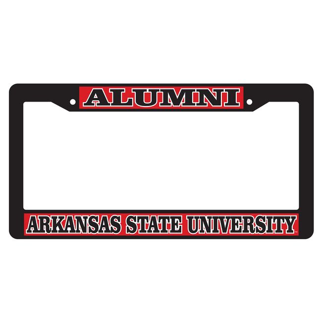 Craftique Arkansas State Indians Plate Frame (BLK Plate Frame ASU Alumni (02029))