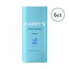 Harry's Men's Deodorant, Odor Control, Aluminum-Free, Stone, 6 Count