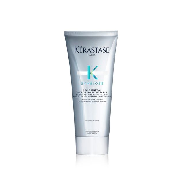 Kerastase Symbiose Scalp Renewal Micro-Exfoliating Scrub | For Scalps Prone to Dandruff | Purifies and Soothes | Helps Eliminate Signs of Dandruff | Formulated With Salicylic Acid | 6.8 Fl Oz