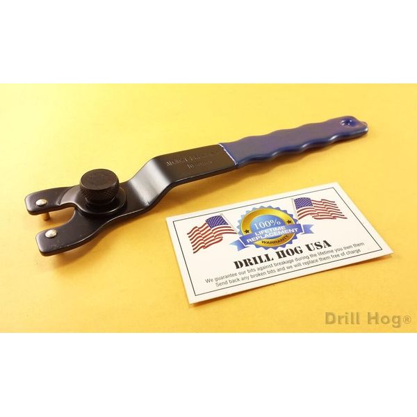 Drill Hog Adjustable Pin Wrench Angle Grinder Arbor Polisher Spanner Wheel Nut