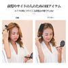 RICISUNG Bangs Clips, 10 Pieces, Bangs Fastener, Hair Holder, Hair Clip, Velcro, Hair Velcro Fixing Fringe, Face Wash, Makeup