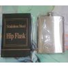✨ Classic 8oz Stainless Steel Hip Flask 🔒 Pocket Chrome Hidden Barware 🥃