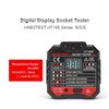 WANGCL Socket Tester with Voltage Display Power Socket Automatic Electric Circuit Polarity Voltage Detector Wall Plug Breaker Finder