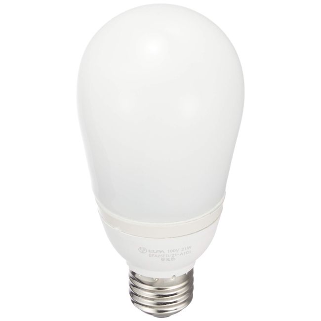 Elpa Bulb Shape Fluorescent Lamp W Shape Base Diameter 26 mm Daylight efa25ed/21 – a101h