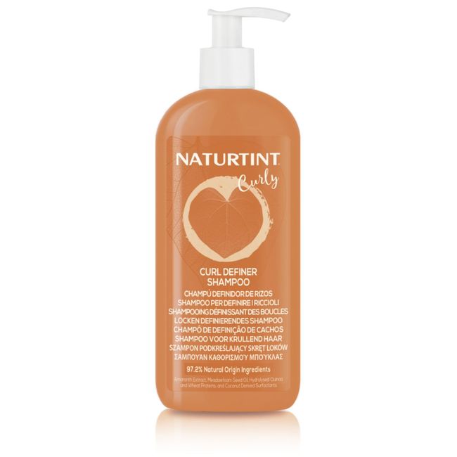 Naturtint | Curl Defining Low-Poo Shampoo | Geeignete Lockenmethode | Reinigt sanft, spendet Feuchtigkeit und definiert deine Locken | Frei von Sulfaten, Silikonen, Parabenen und Phenoxyethanol