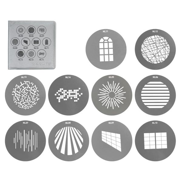 NANLITE GOBO Set 1 for Forza FM Projector
