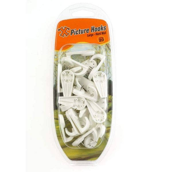 X - HOOKS Large Hard Wall Clam, VSE12896,40mm