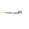 VirChewLy Indestructible Leash for Dogs, 5.6', Small, Red