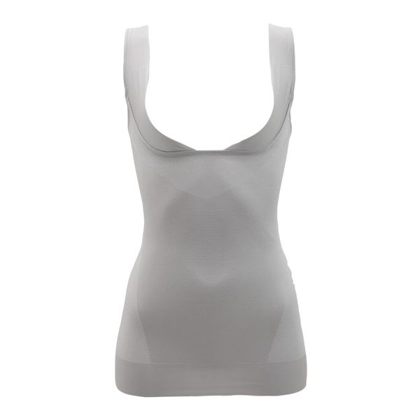 SHIROHATO SPIRALVIEW SPIRALVIEW Posture Pissing Beautiful Body Bust Enhancing Shaper Body Shaper Tank Top, GY-Gray