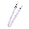 Camera Strap, 1.2m Camera Strap Belt, Printed Pattern Multifunctional Shoulder Neck Strap for Mini 12 11 8 9 Camera (Purple Daisy)