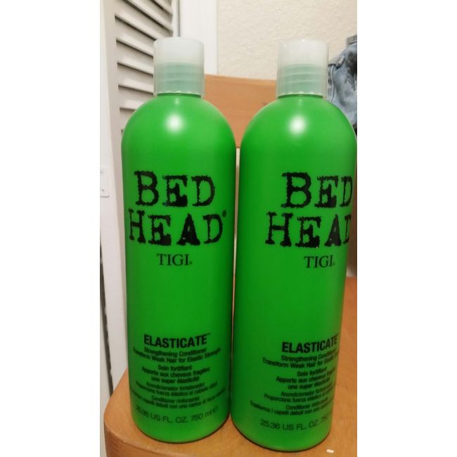 2 bottles TIGI Bed Head Superfuel Elasticate Conditioner 25.36 oz - NEW