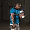 Body Solid (BB23) Arm Blaster for Biceps & Triceps - Heavy Duty Workout Bicep Bomber Curl Support Isolator - Exercise Equipment