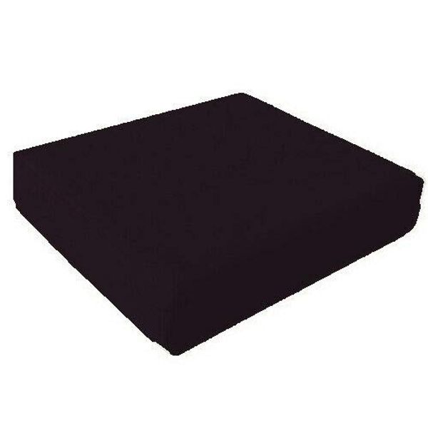 Memory Foam Pressure Relief Wheelchair Seat Cushion Pad Waterproof Various Color - 45cm x 40cm x 9cm Thick (Purple)