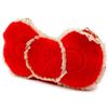 Tacy Case Glasses Case Hello Kitty Fluffy Case Red SR-1800-FA Akka