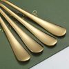Kyraton Titanium Plating Serving Set - 4 Pieces, Includes 2 Spoons and 2 Slotted Spoons