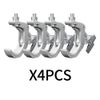 4Pack Stage Light Clamp Truss Bracket Hook Clamp DJ Projector Bar Light