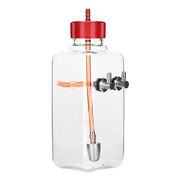 Transparent Plastic Fuel Tank For RC Airplane Easy Install DEK